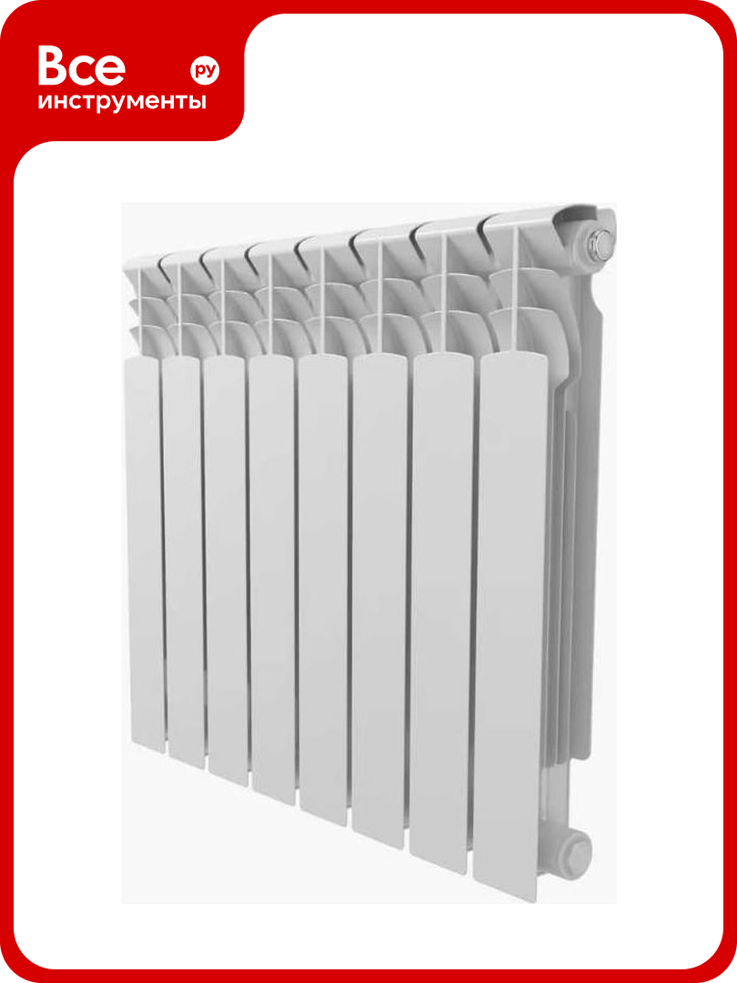 Радиатор биметаллический Damento OPTIMA 500/80 -8 секций (1/30) 008366