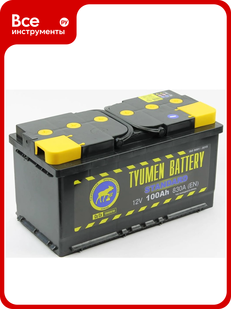 Аккумуляторная батарея TYUMEN BATTERY Тюмень standard 6ст -100.1 l TNS100.1