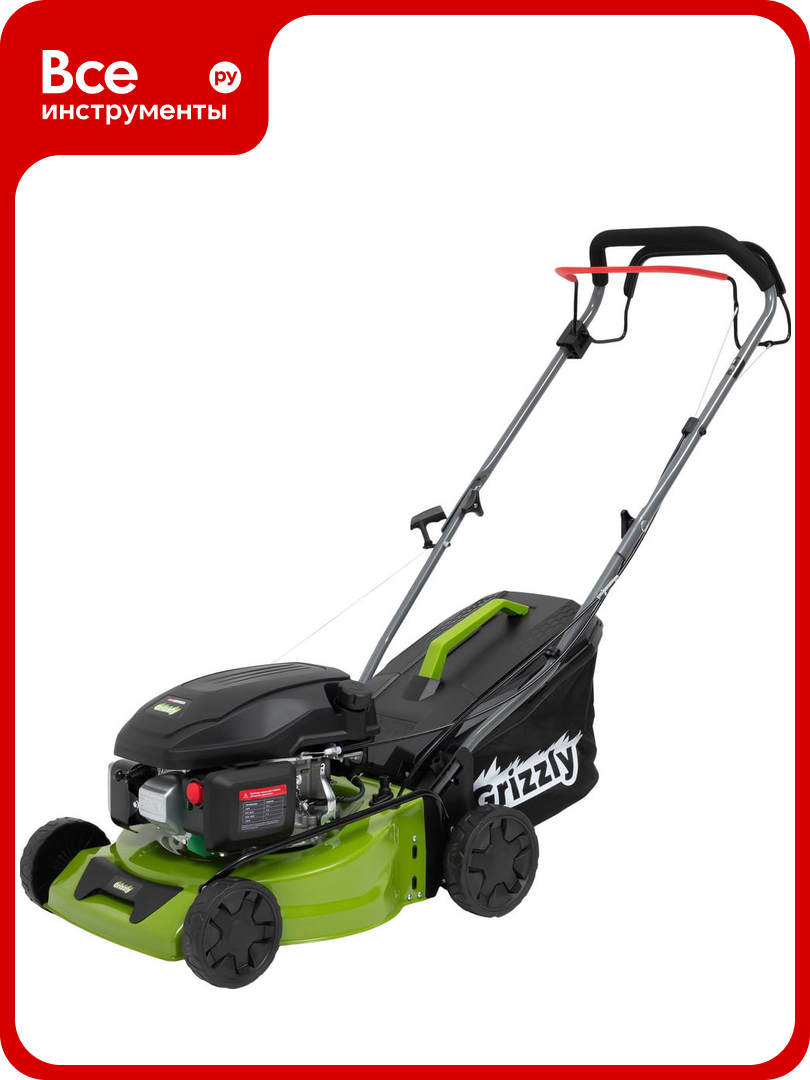Бензиновая самоходная газонокосилка 42 см Grizzly SKY-10
