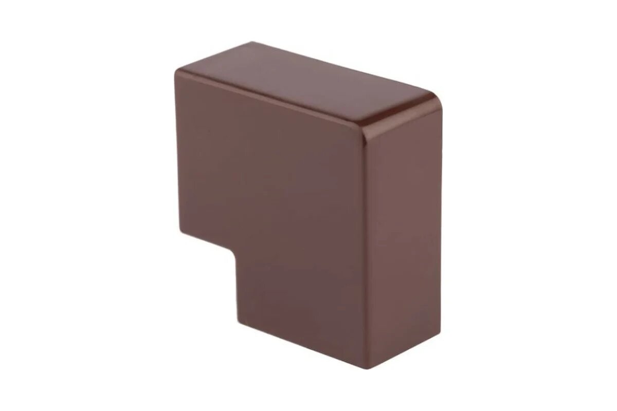 Поворот EKF 90 градусов 40х25 (4шт) Plast PROxima под темное дерево abd-40-25x4