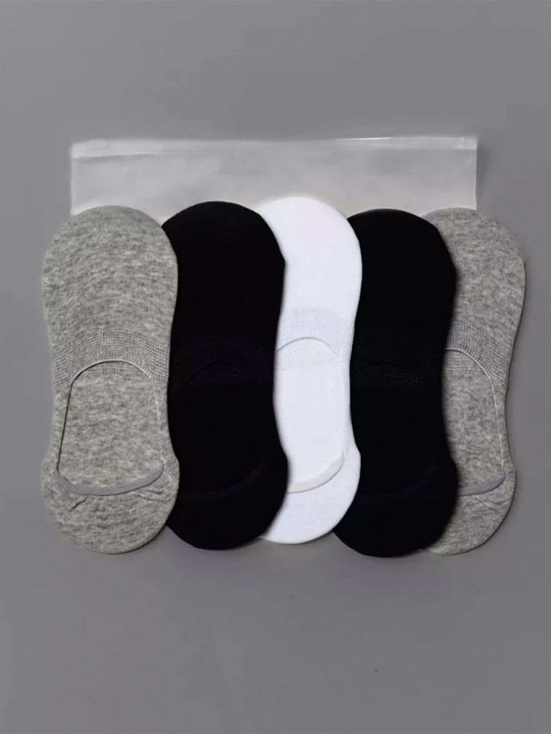 Носки  короткий, комплект, 6.8 den, 2 пары, размер 36-42, Черный (3010) — фото 1