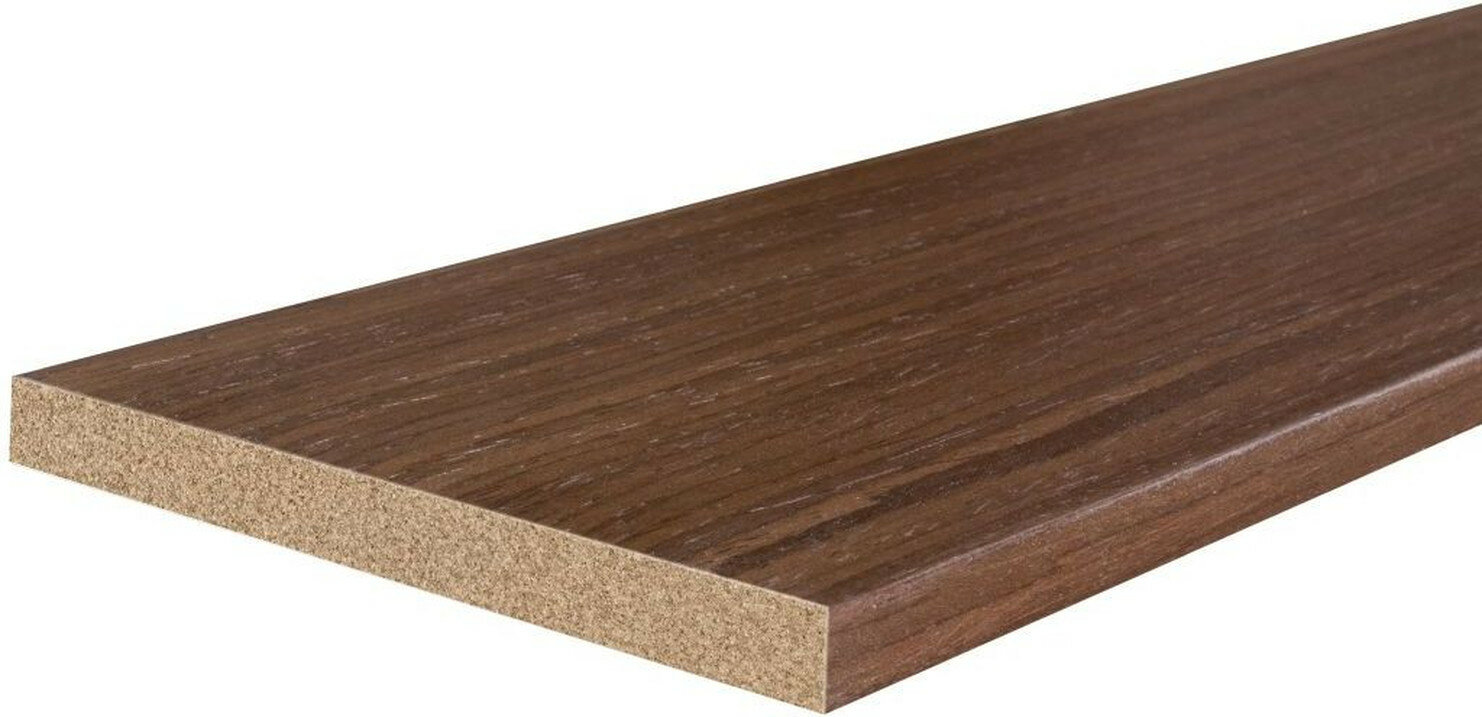 Добор дверной BELWOODDOORS МДФ шпон коричневый 100 мм x 2070 мм