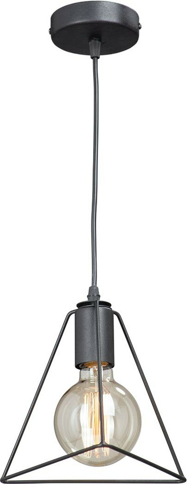 Подвес Vitaluce V4457-1/1S E27 60 Вт IP20 черный матовый