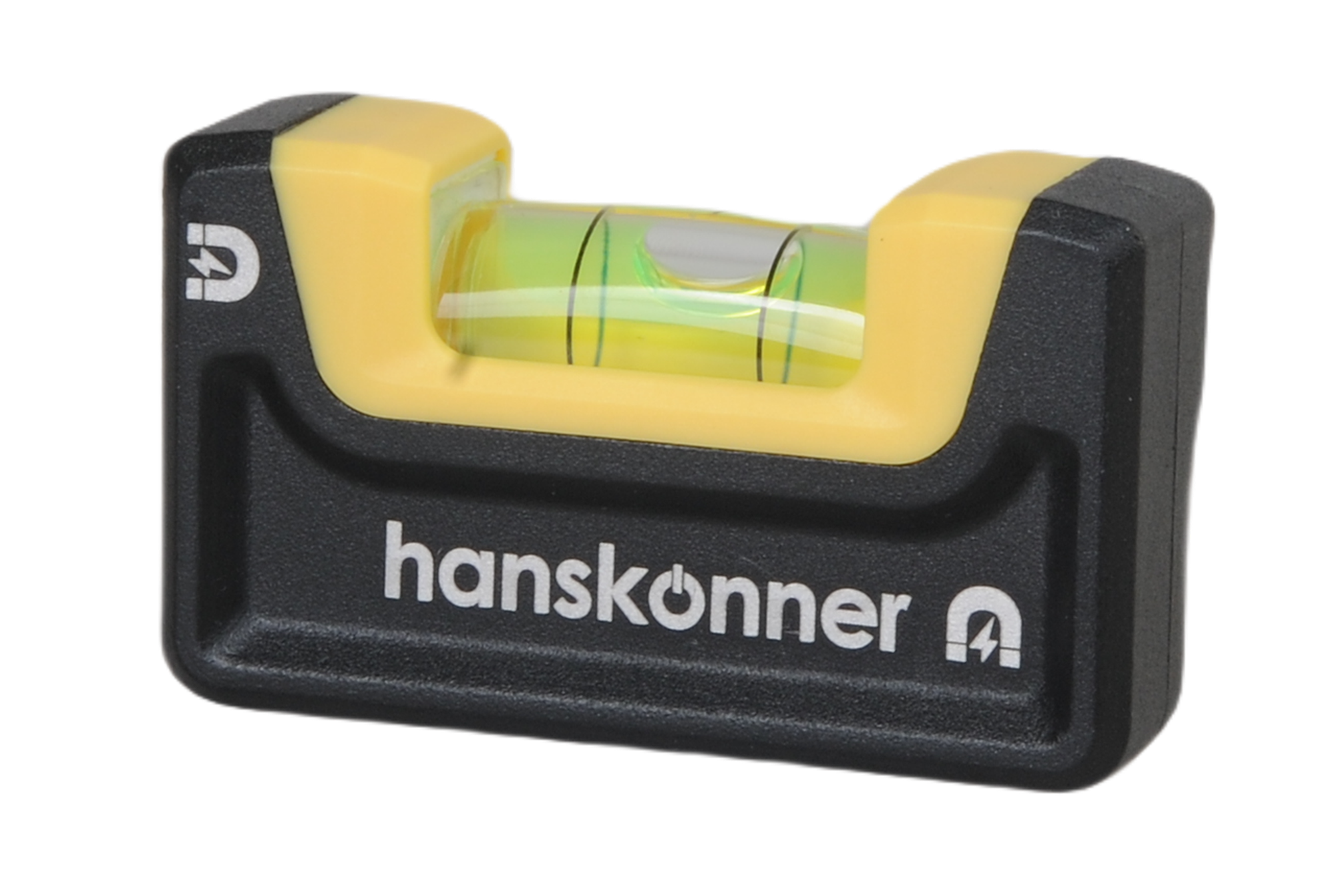 Уровень Hanskonner HK2015 06 065  65 мм  с клипсой  2 магнитами  фрезерованный