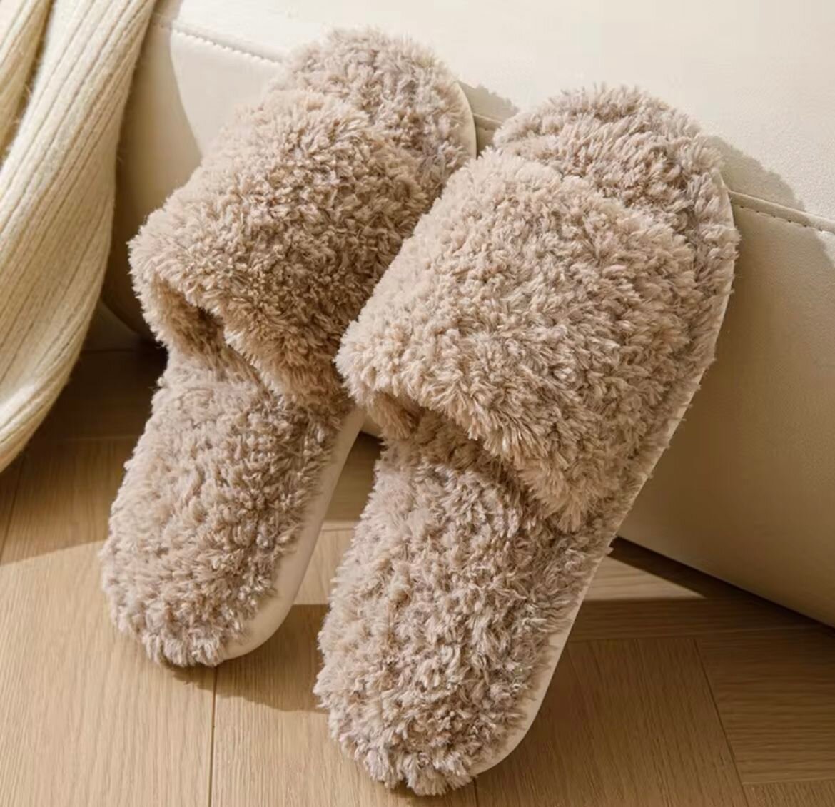 Тапочки Cosy Stride размер 40-41 коричневый