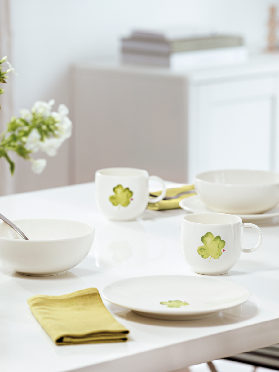 Кружка 400 мл Good Luck/Удачи, With Love, Villeroy & Boch, Премиум-Фарфор — фото 1