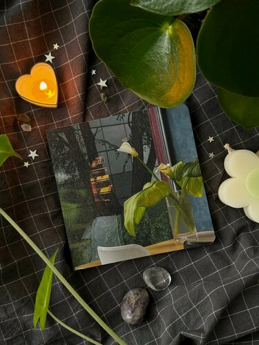 Изображение товара Блокнот в точку квадратный 'green', 13х13 см