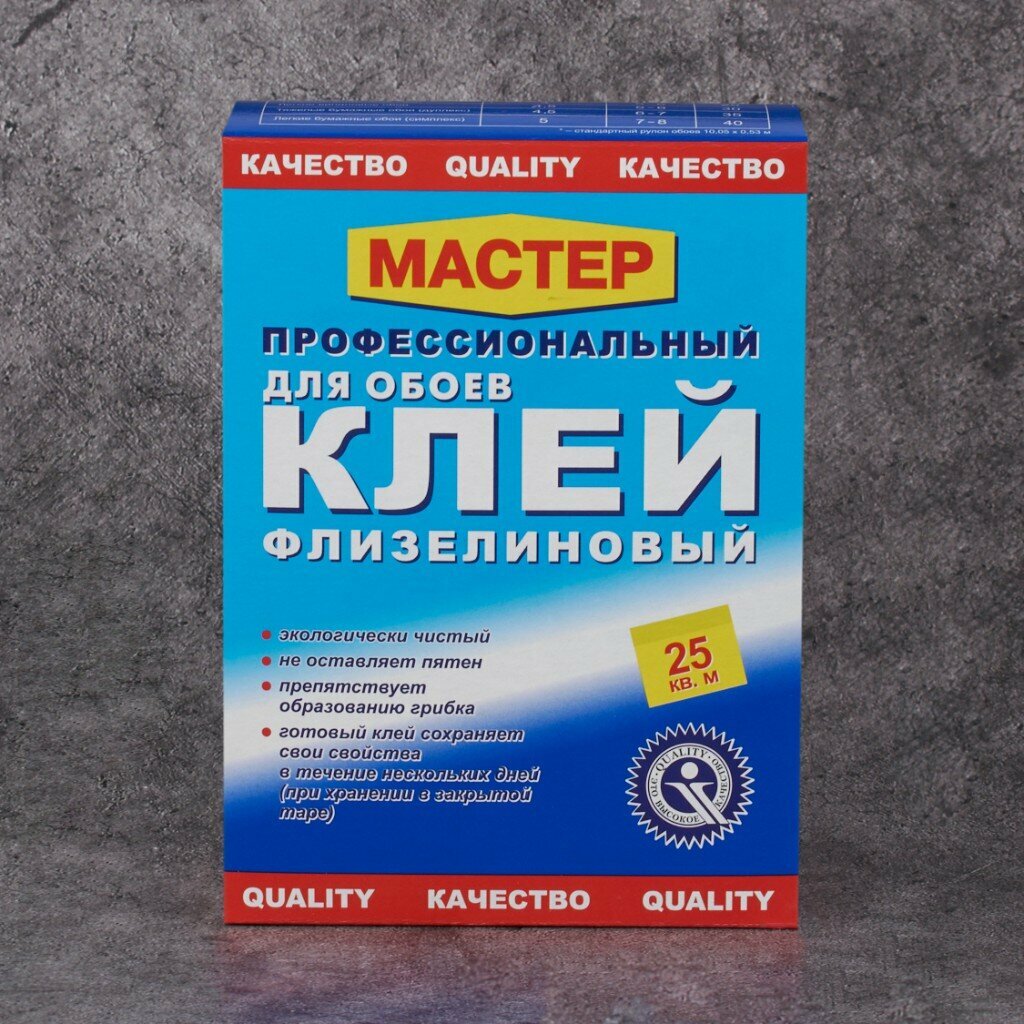 Клей для обоев мастер 