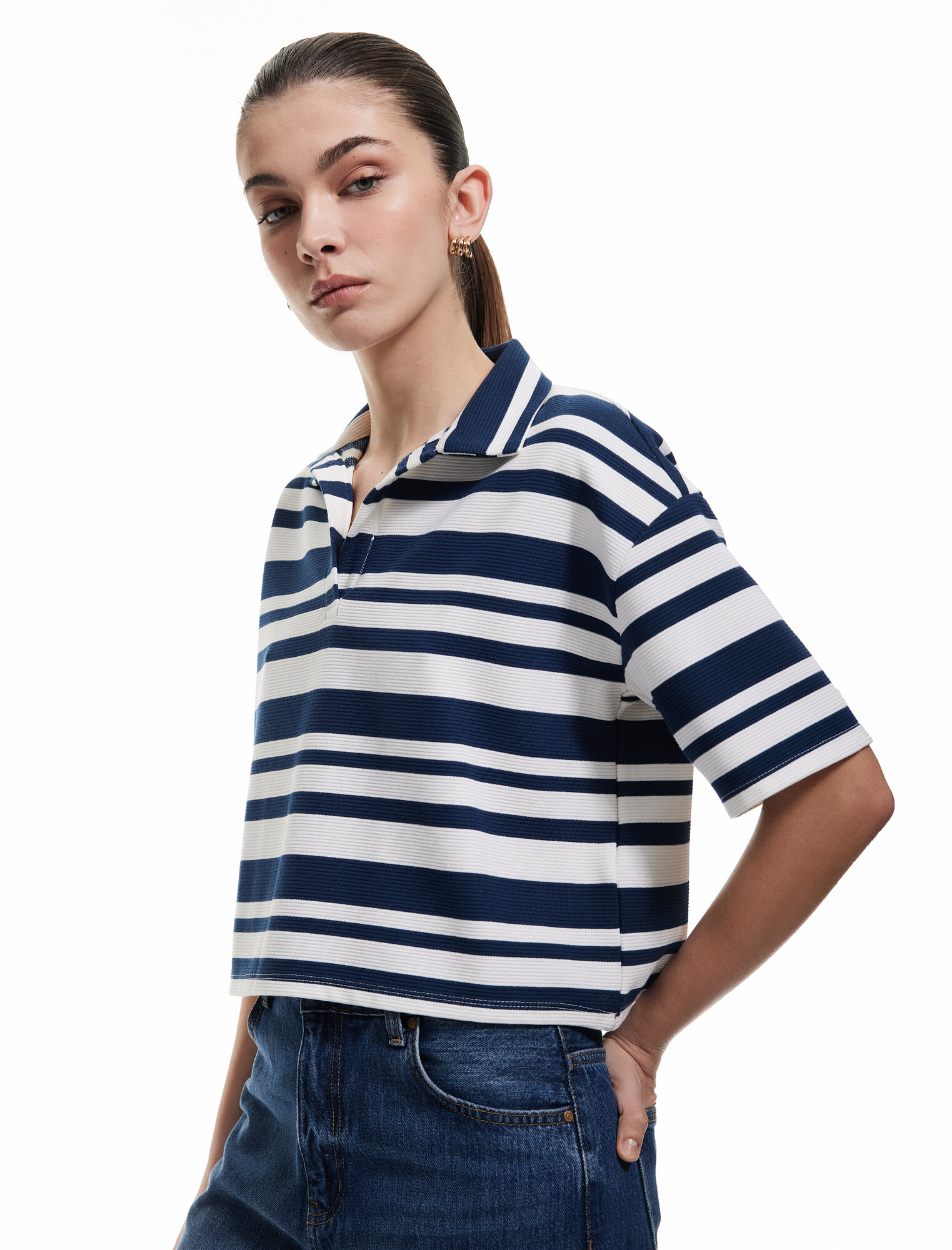 Футболка KOTON, размер M, экрю