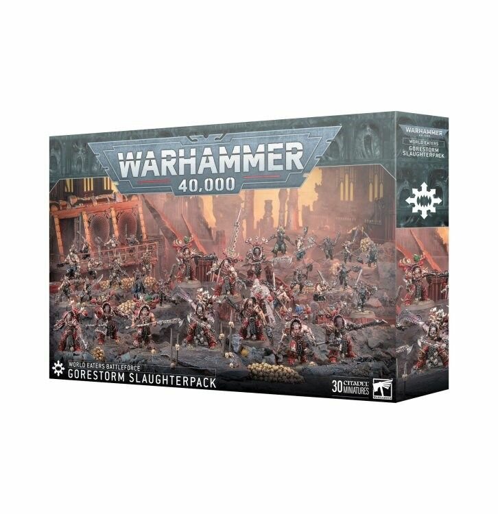 Набор миниатюр Gorestorm Slaughterpack Warhammer 40000 World Eaters B/F