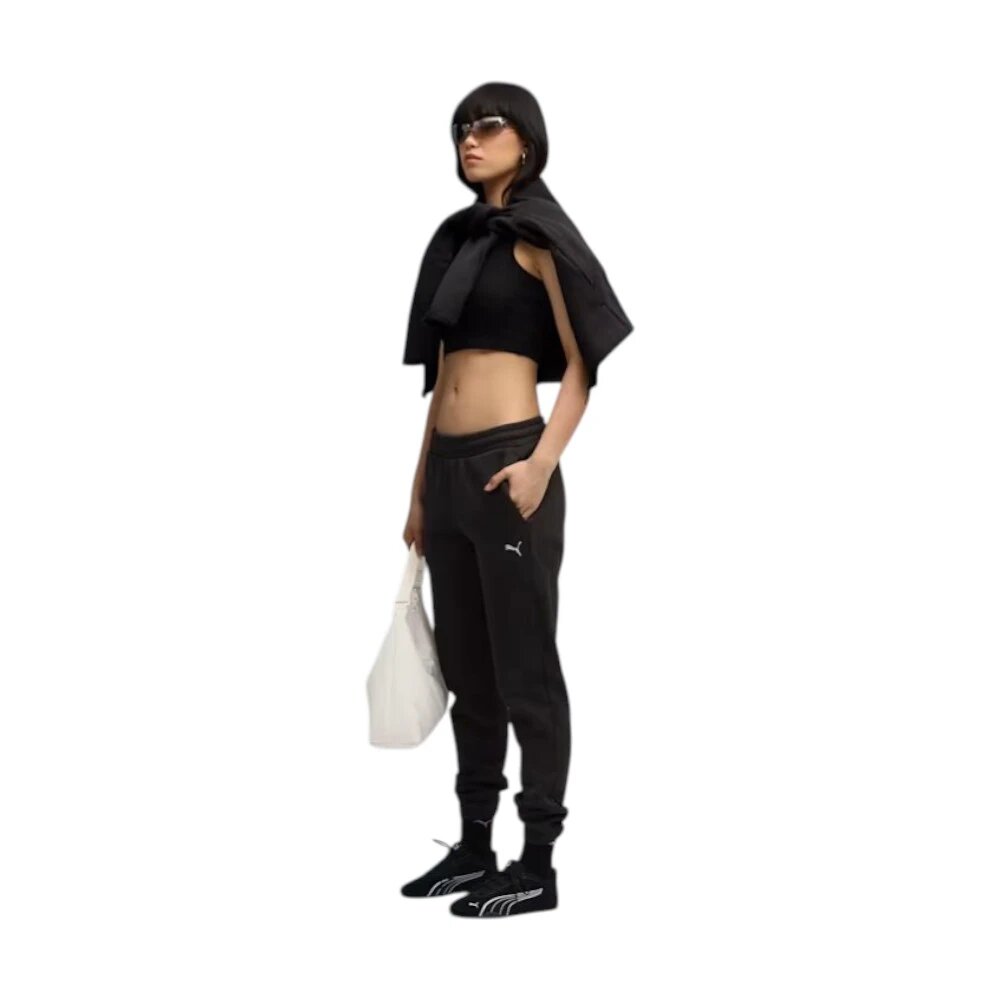 Брюки PUMA, размер S, черный — фото 1