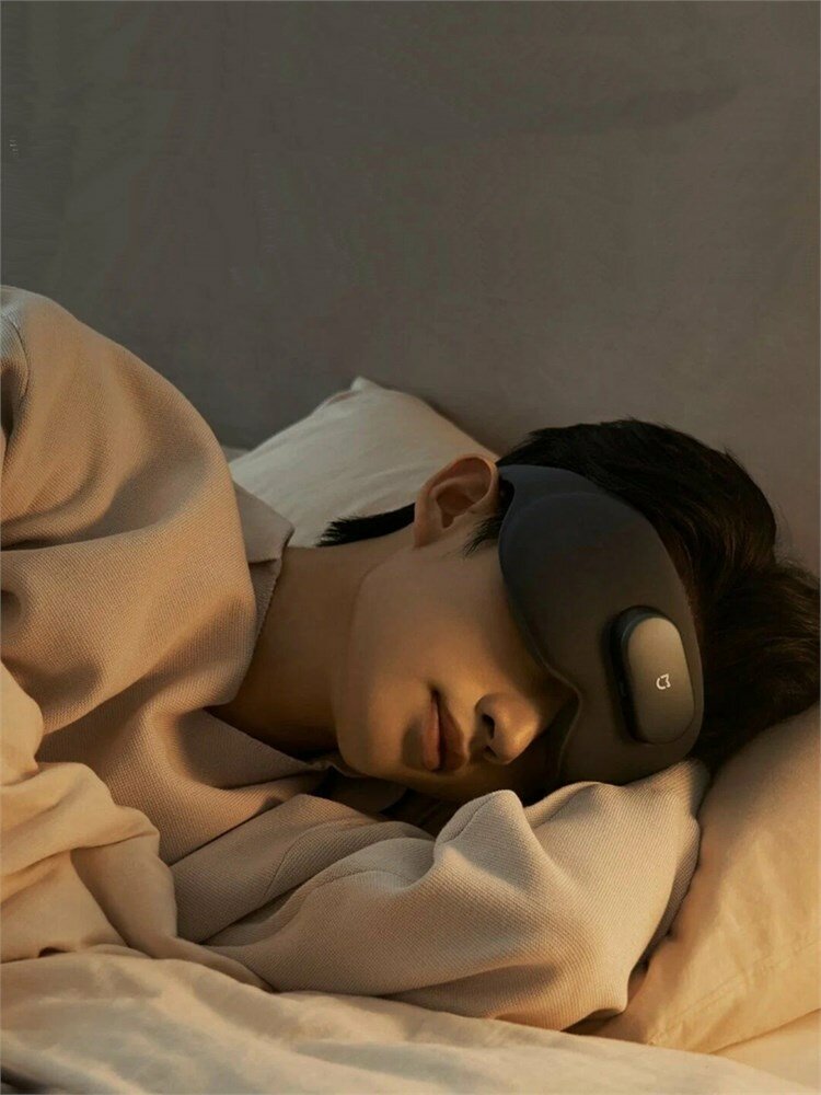 Изображение Xiaomi Умный массажер для глаз и лица Xiaomi Mijia Smart Massage Eye Mask MJAMYZYMYY01 BHR07XYCN Серый