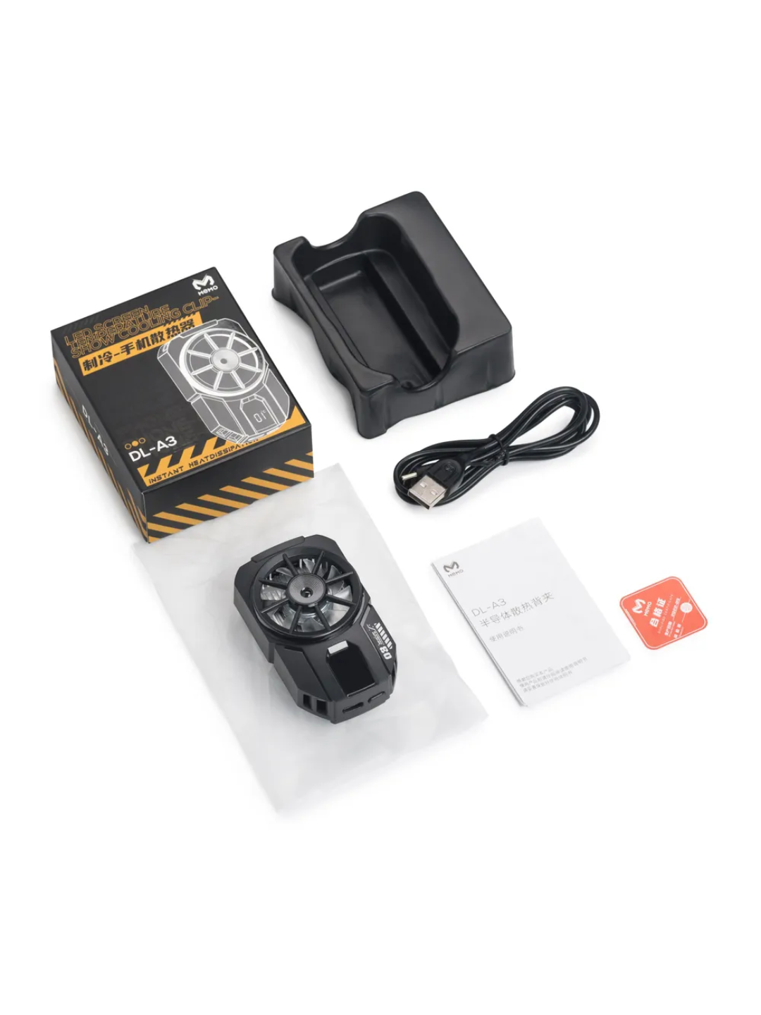 Кулер для телефона, для игр в PUBG и другие, Показывает градусы — фото 1