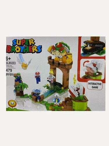 Изображение товара Конструктор Супер Марио Полоса препятствий SL89203