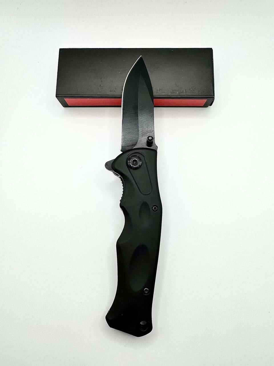 Складной туристический нож Boker EDC, из коллекции "Охота и Рыбалка", клипса для кармана, сталь D2 — фото 1