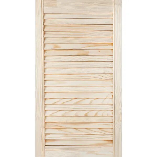 Дверка жалюзийная 715x394x20 мм хвоя сорт А