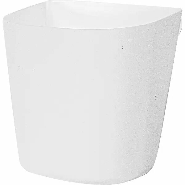 Корзинка навесная на присосках Berossi Krita маленькая цвет белый