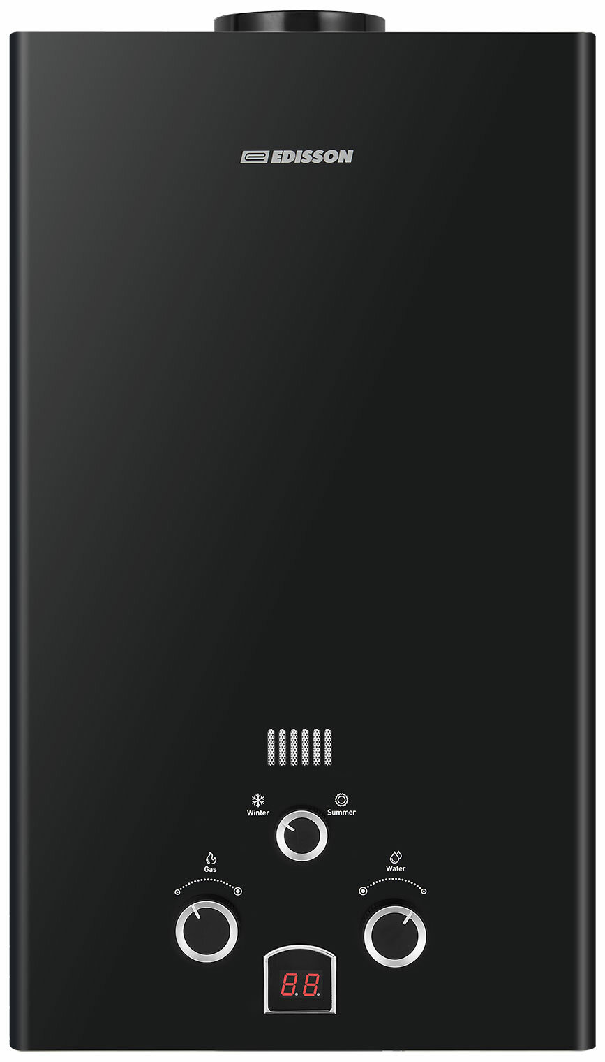 Газовый водонагреватель Edisson E 20 D  Black 