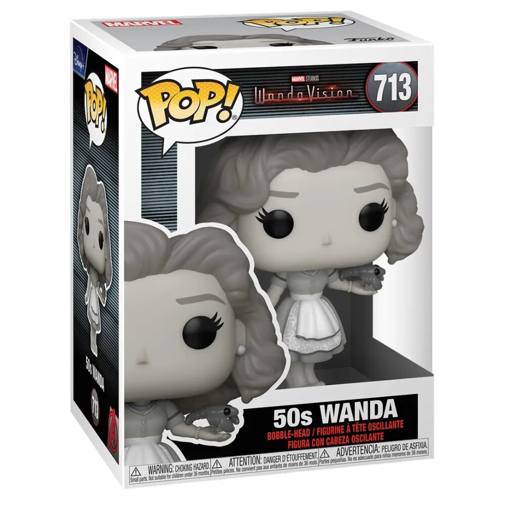 Фигурка Funko Pop! Marvel: 50s Wanda (Фанко Поп Ванда Максимофф 50-е из сериала Ванда/Вижн)