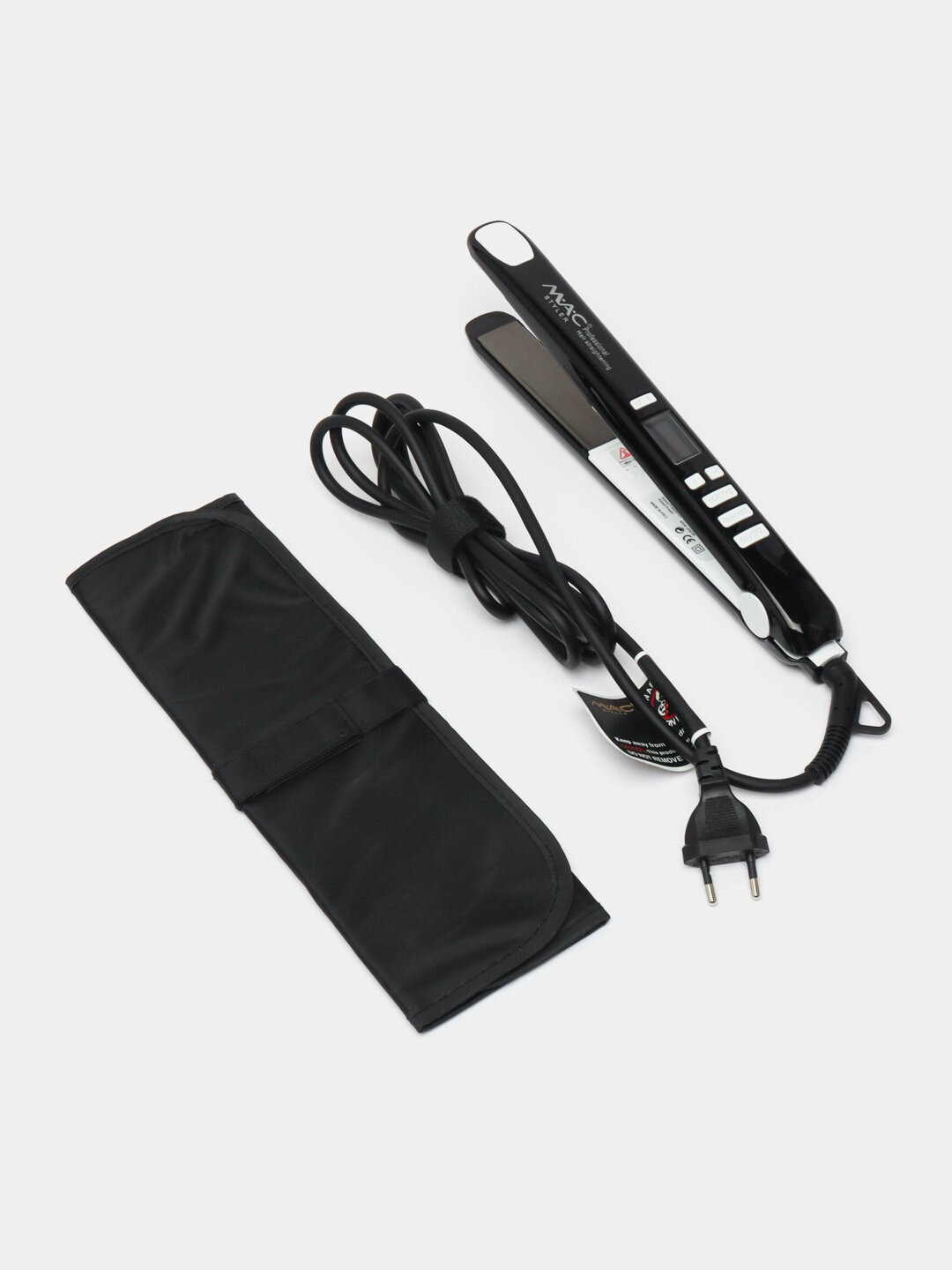 Профессиональный утюжок, выпрямитель для волос MAC Styler MC-2021 Titan, с LCD дисплеем
