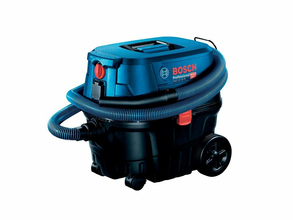 Пылесос Bosch GAS 12-25 PL, для сухой и влажной уборки, с розеткой, устойчивый