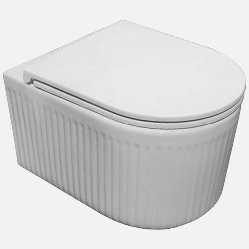 Изображение товара Унитаз подвесной Teymi Martta Vortex T42101 безободковый торнадо