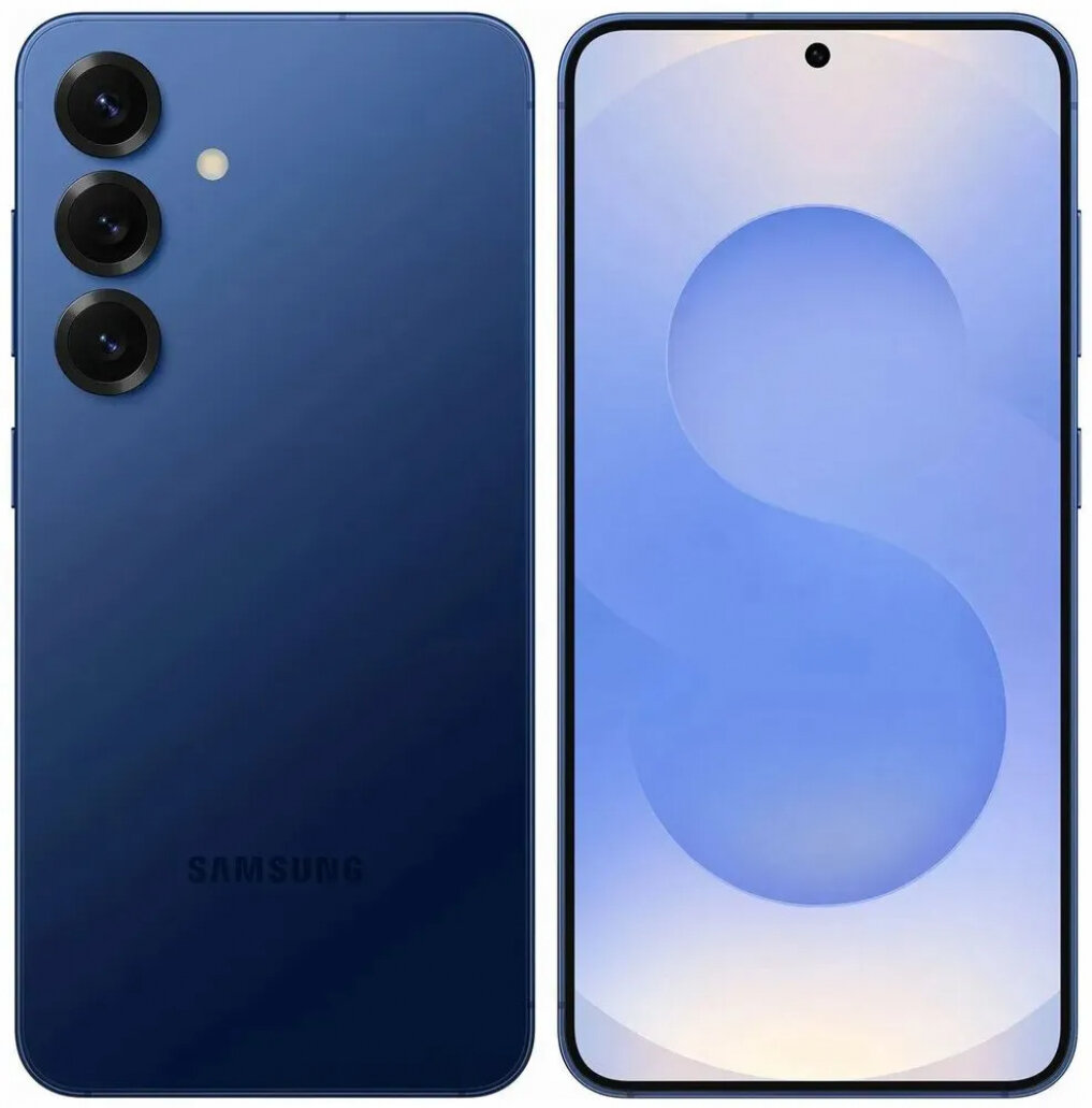 Смартфон Samsung Galaxy S25 FE, 8/128Gb, nano SIM+eSIM, Navy (Синий)