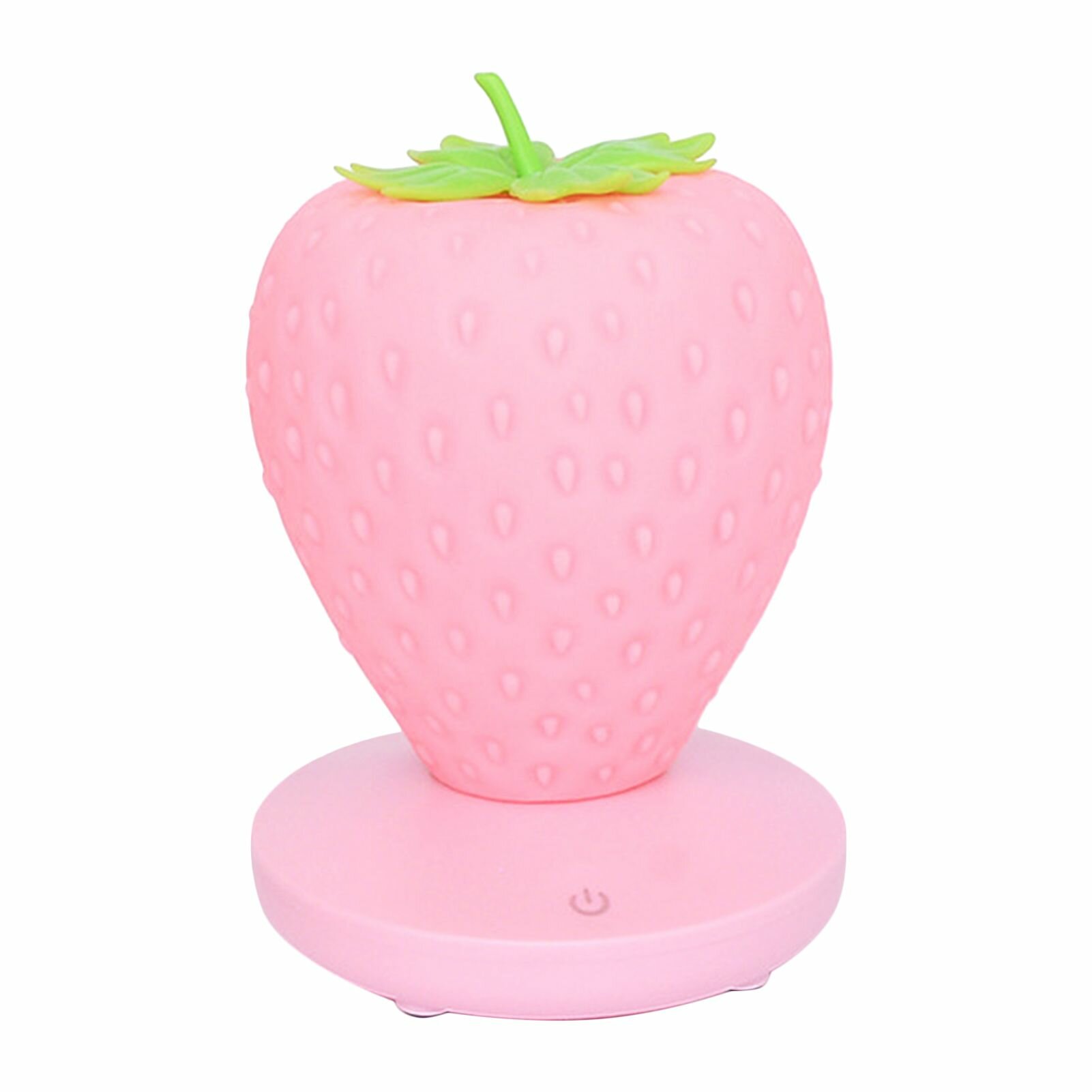 Клубничный Ночник Детская Прикроватная Ночная Лампа Симпатичная Силиконовая Клубничная Лампа Уникальный Свет G！