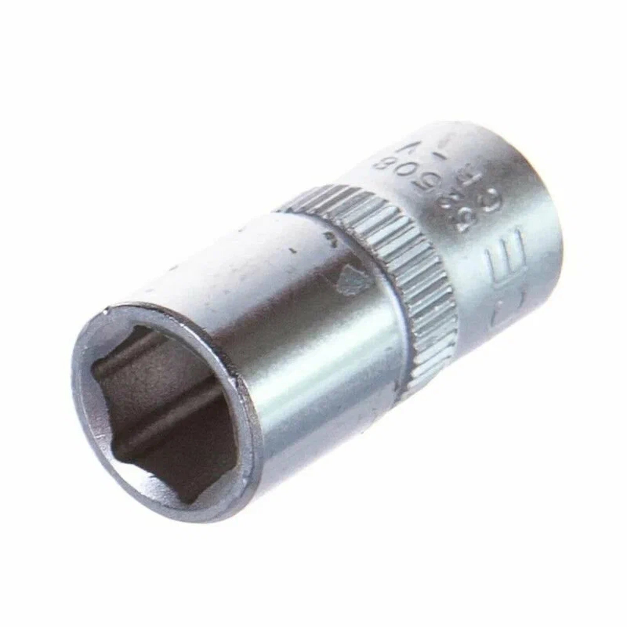 Головка торцевая Force 52508 1/4 дюйма 6-гранная хромированная 8мм 25мм