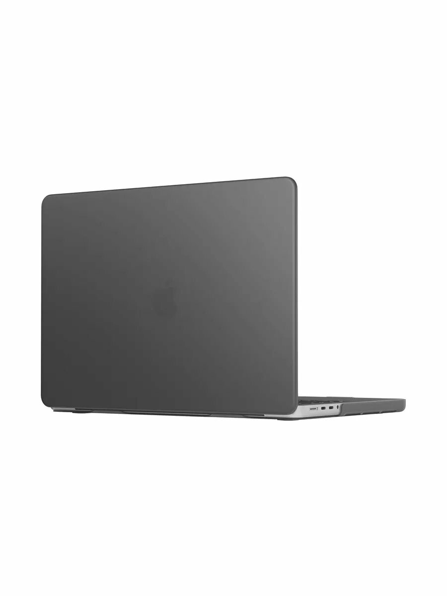 Чехол для MacBook Pro 14" (M1 | M2 | M3 | M4 series) uBear Ice Case, прозрачный полуматовый — фото 1