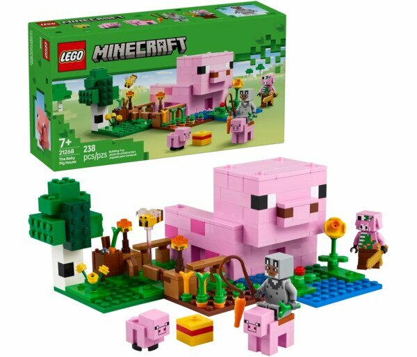 Конструктор LEGO Minecraft 21268 Домик поросенка (Lego 21268)