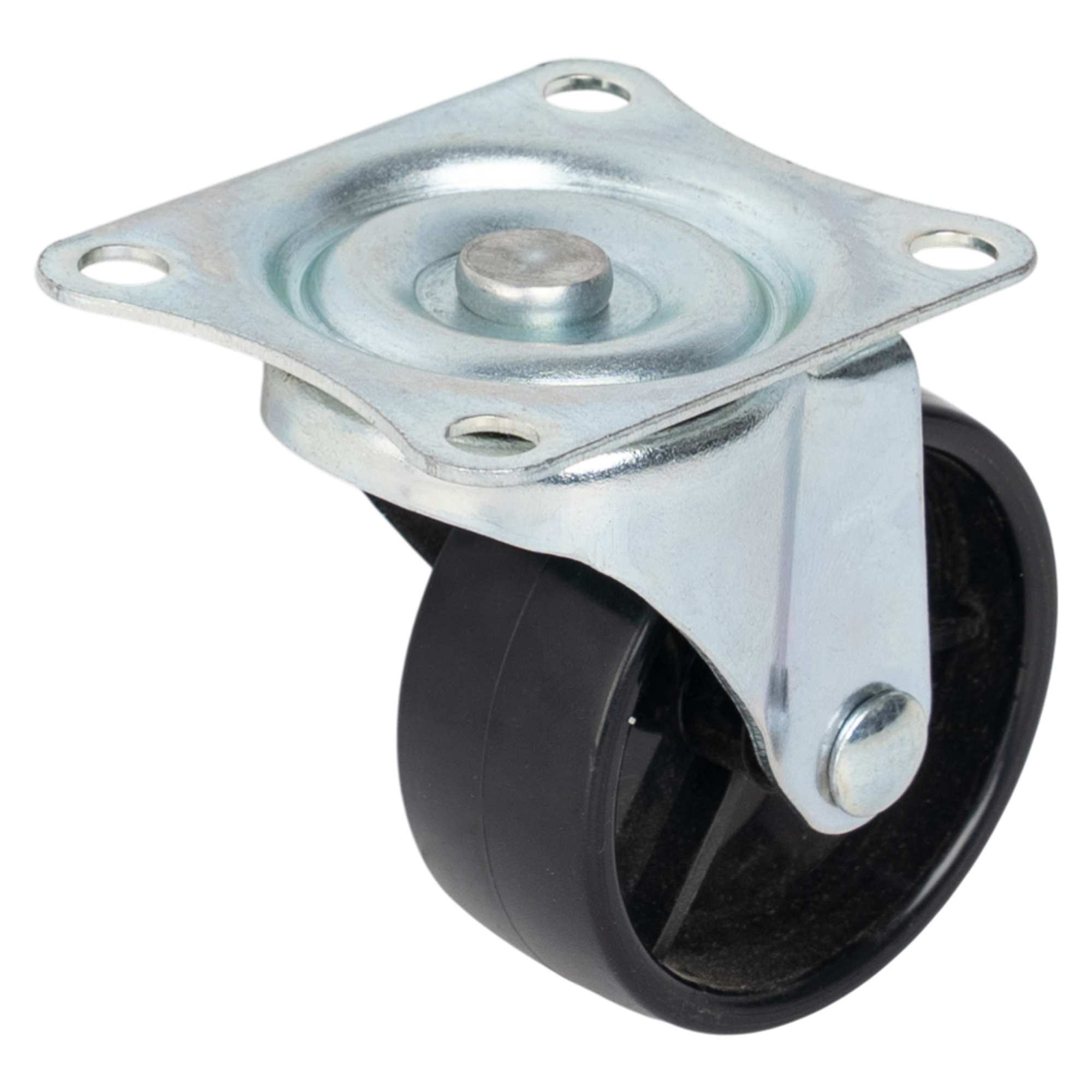 Колесо Tech-Krep поворотное без тормоза 50 мм до 40 кг цвет черный