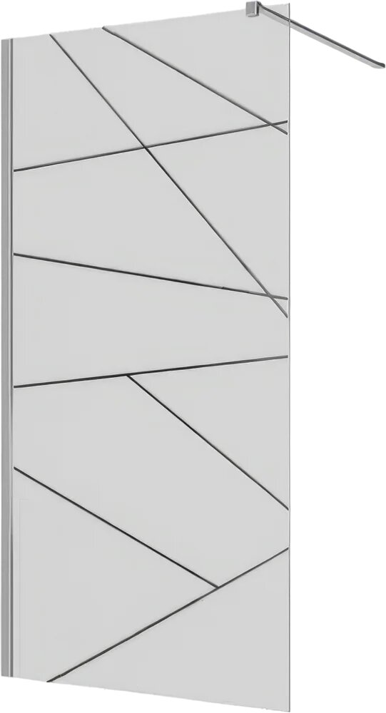 Душевая перегородка Ceruttispa Pick T90 90 см стеклянная матовая