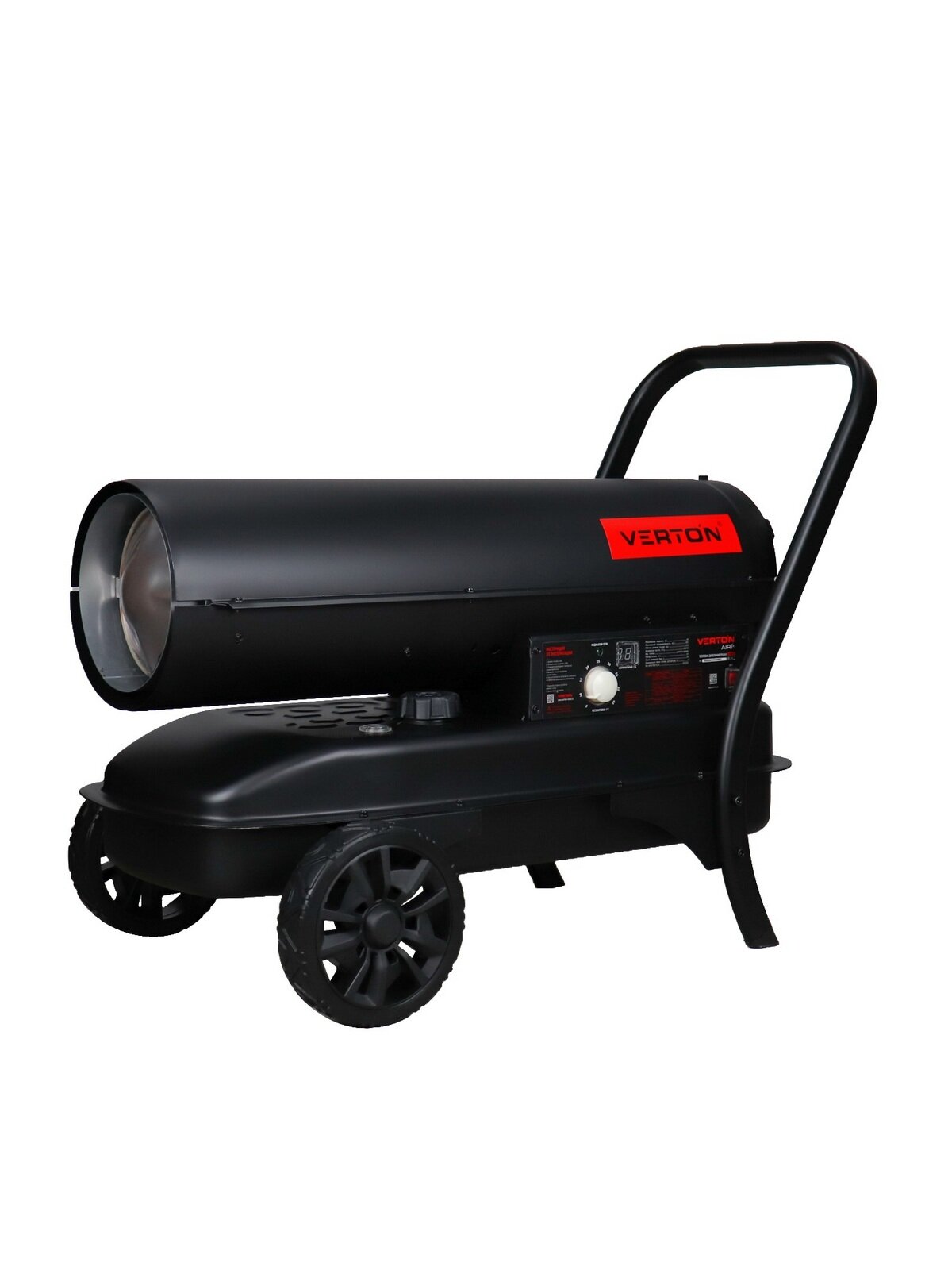 Дизельная тепловая пушка Verton Air DH-50М (Прям. нагрев48кВт980м3/ч3кг/ч бак 38л цифр. дисплей защита от перегр.)