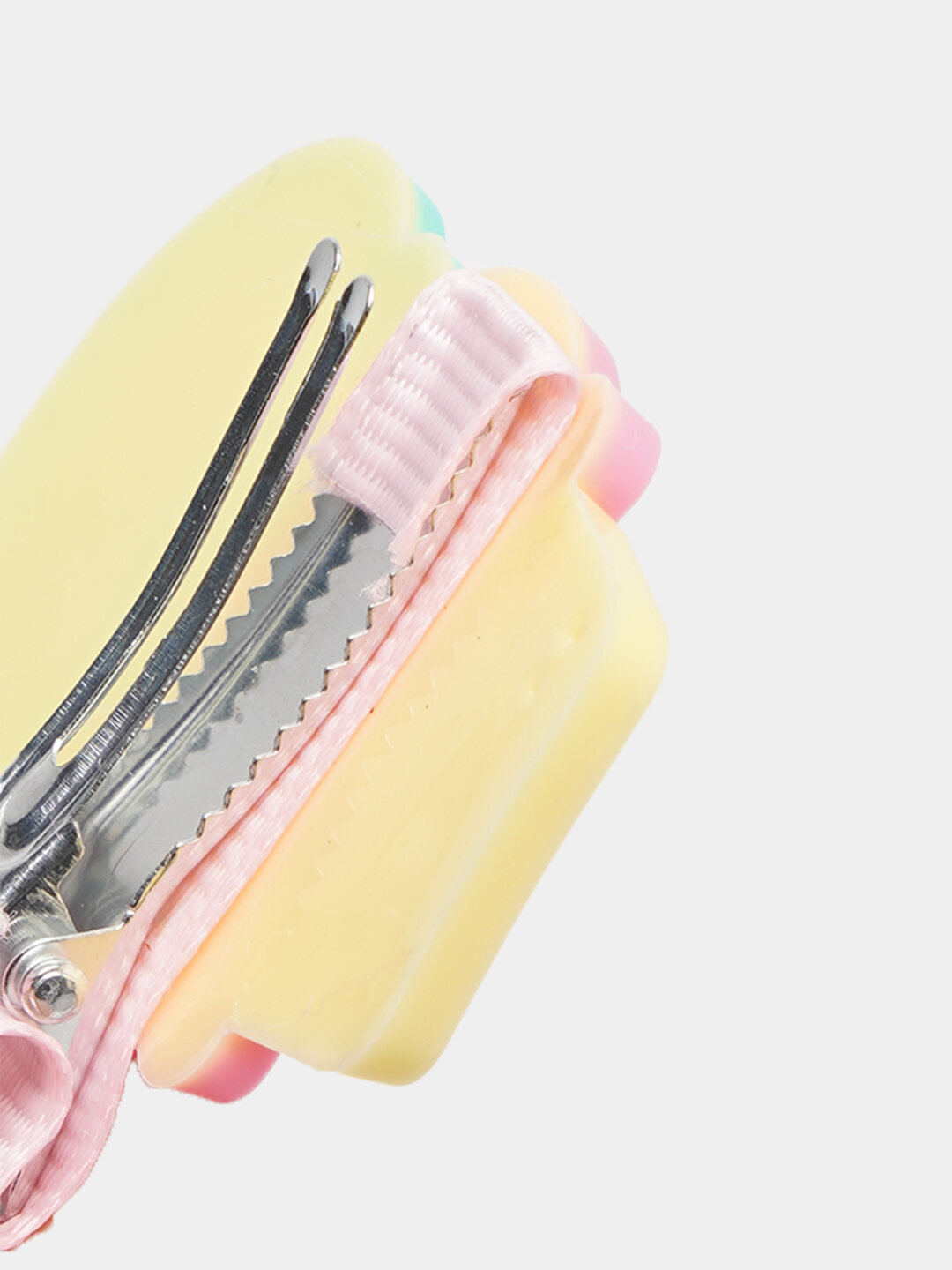 Набор две пушистые резинки + две мультяшные заколки , набор для принцессы — фото 1