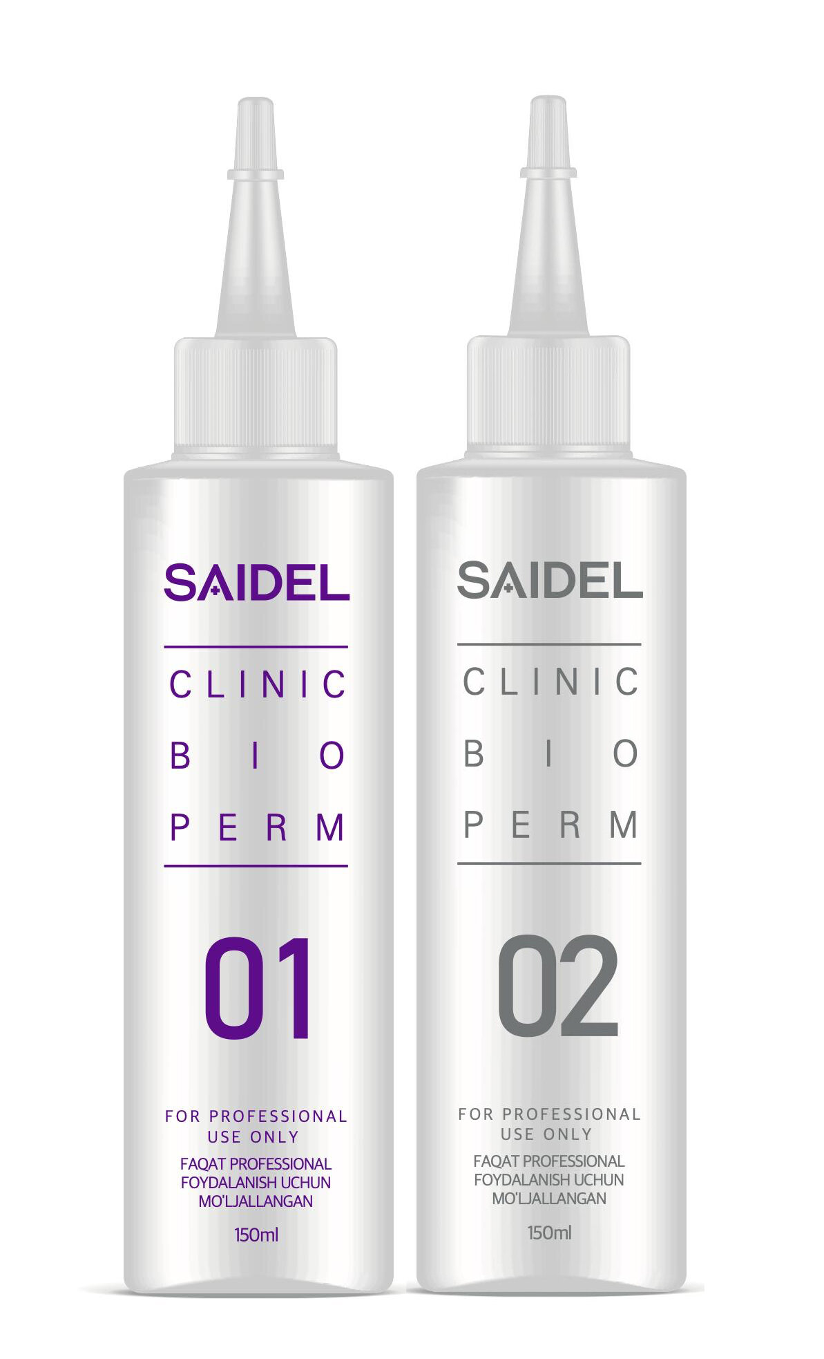 Набор для химической био завивки Saidel Clinic Bio-Perm 150мл+150мл