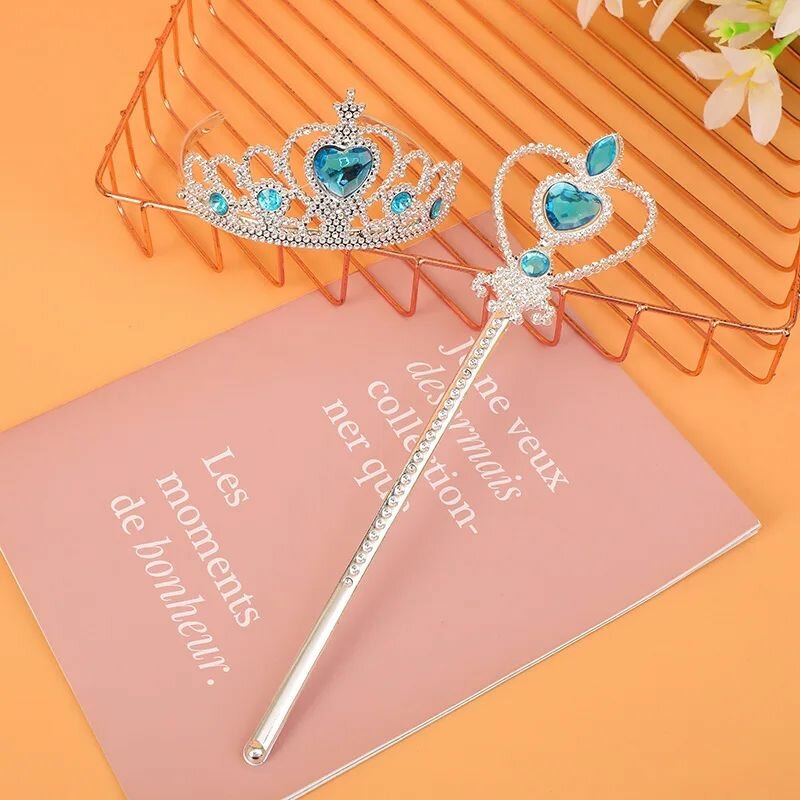 Карнавальный набор принцесса (корона палочка) для девочек