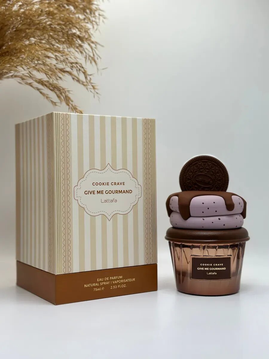 Женский парфюм Lattafa Cookie Crave Give Me Gourmand, 75 мл Сладкий гурманский