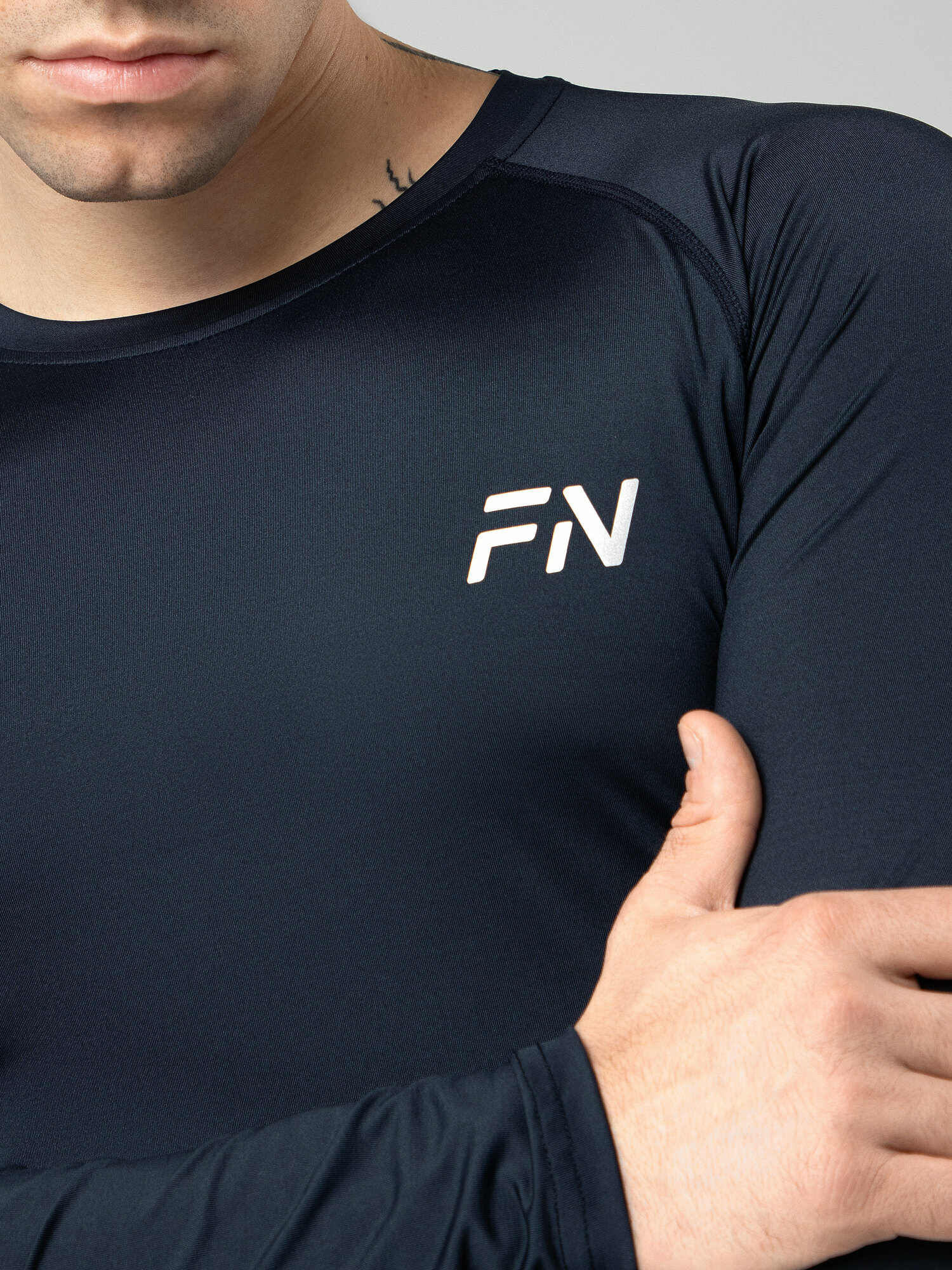 Рашгард FN Warm, размер L, Темный синий — фото 1