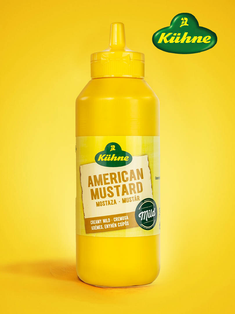 Горчица KUHNE SQUEEZE Creamy mild mustard мягкая, 250 мл — фото 1
