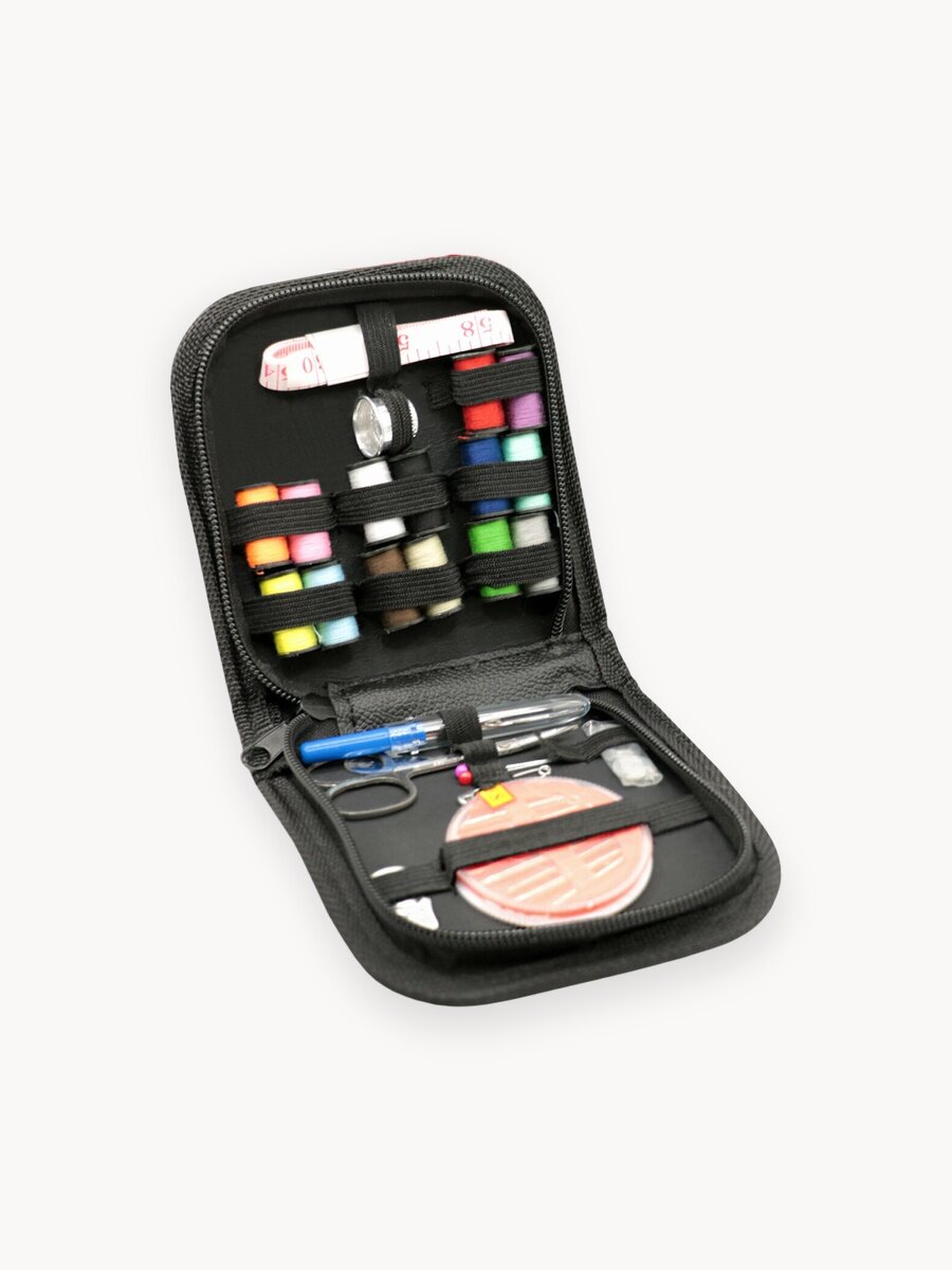 Дорожный швейный набор Boomshakalaka для шитья, набор ниток и иголок для рукоделия, 40 предметов