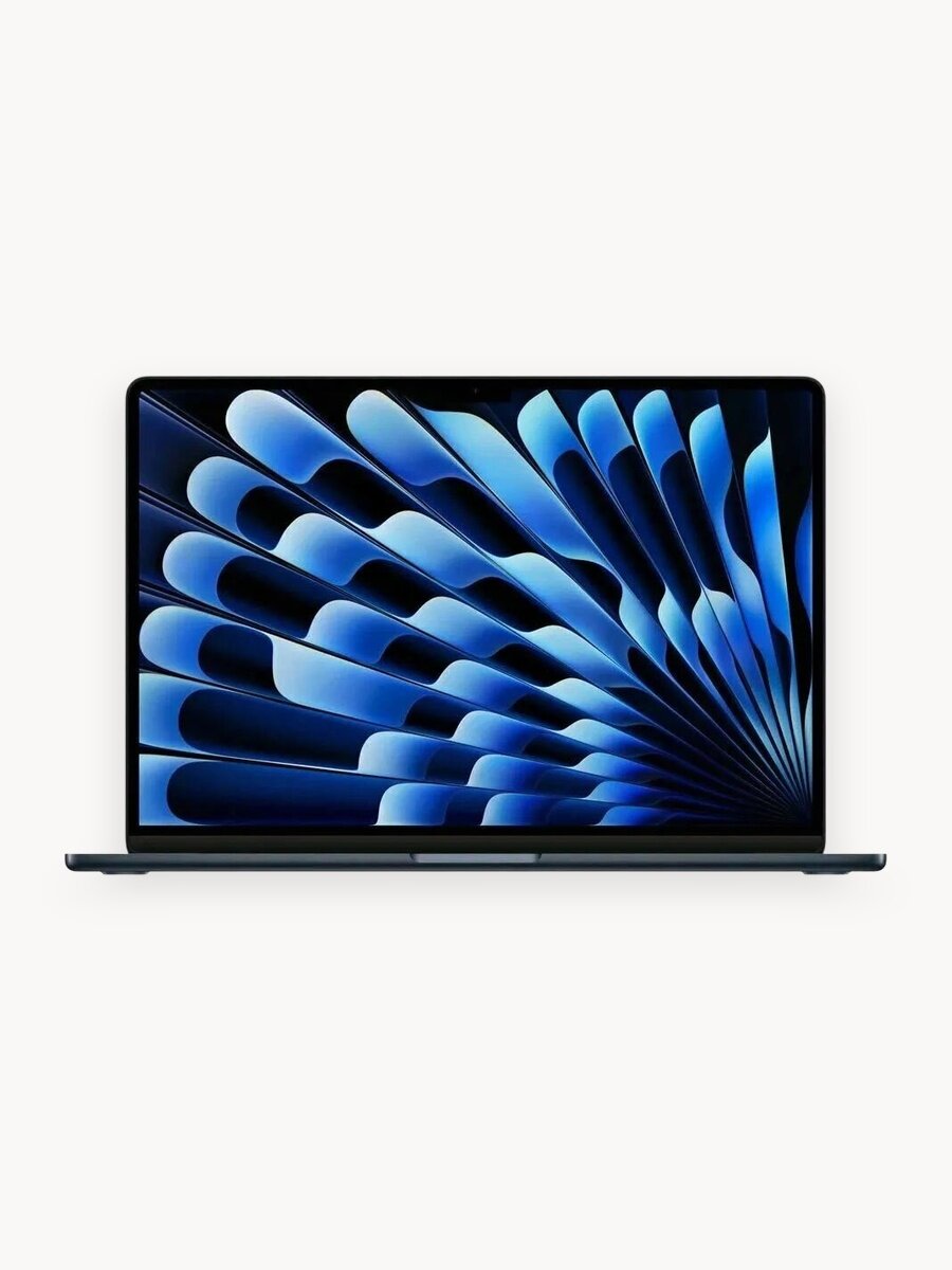 13.6" Ноутбук Apple MacBook Air 13 M3 2024, 24/512 ГБ, MC8Q4, Midnight (темная ночь), Русская клавиатура