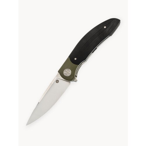 Складной нож Honor Tirex Black, высоколегированная сталь, 110 мм, черный, зеленый