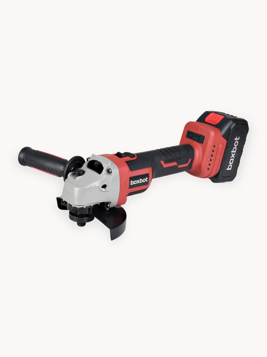 Аккумуляторная УШМ Boxbot 20В, диск 125 мм, 6000/7300/8800 об/мин 1 АКБ 4.0 А/ч, в кейсе, AG-20A