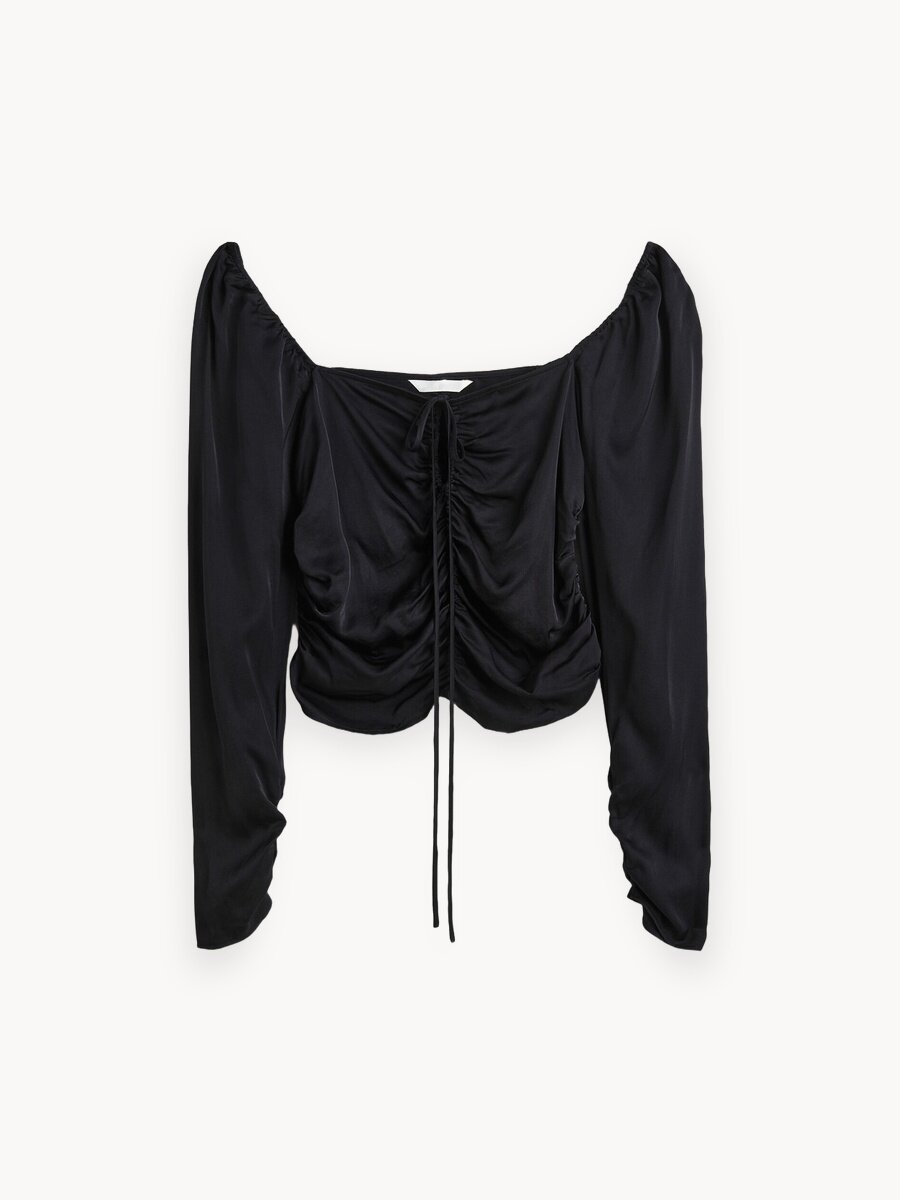 Блуза H&M, размер XL, черный