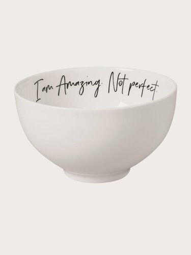 Изображение товара Салатник 470 мл, I'am Amazing. Not Perfect/Удивительная. Не идеальная, Statement, Villeroy & Boch, Премиум-Фарфор