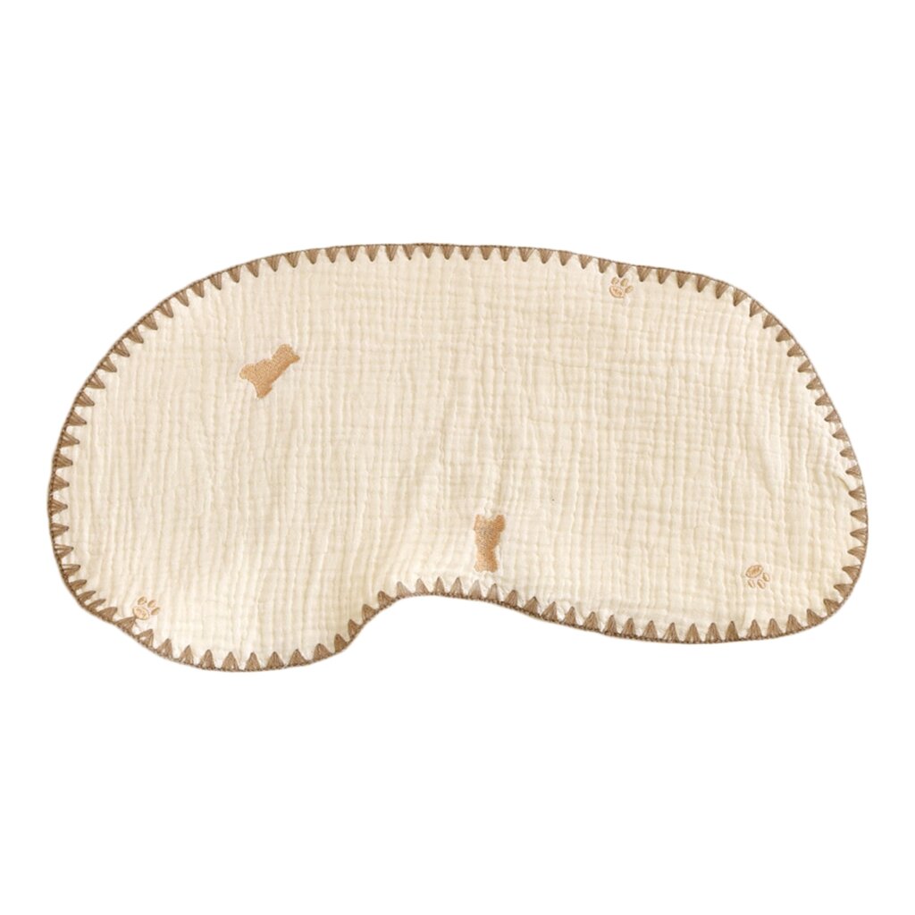 Baby Burp Cloth Flat Pillow Towel Breathable Sweat Wipe Towel Drooling Bib Cartoon Embroidery Teething Towel High Absorb