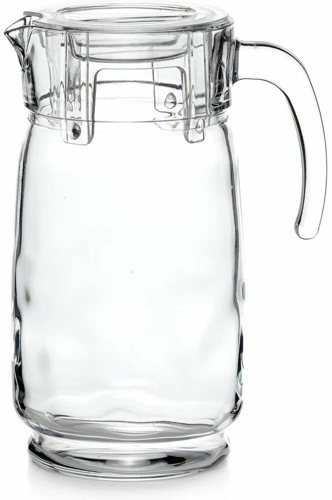Кувшин Pasabahce Aguatic стекло пластик 1650 мл с крышкой