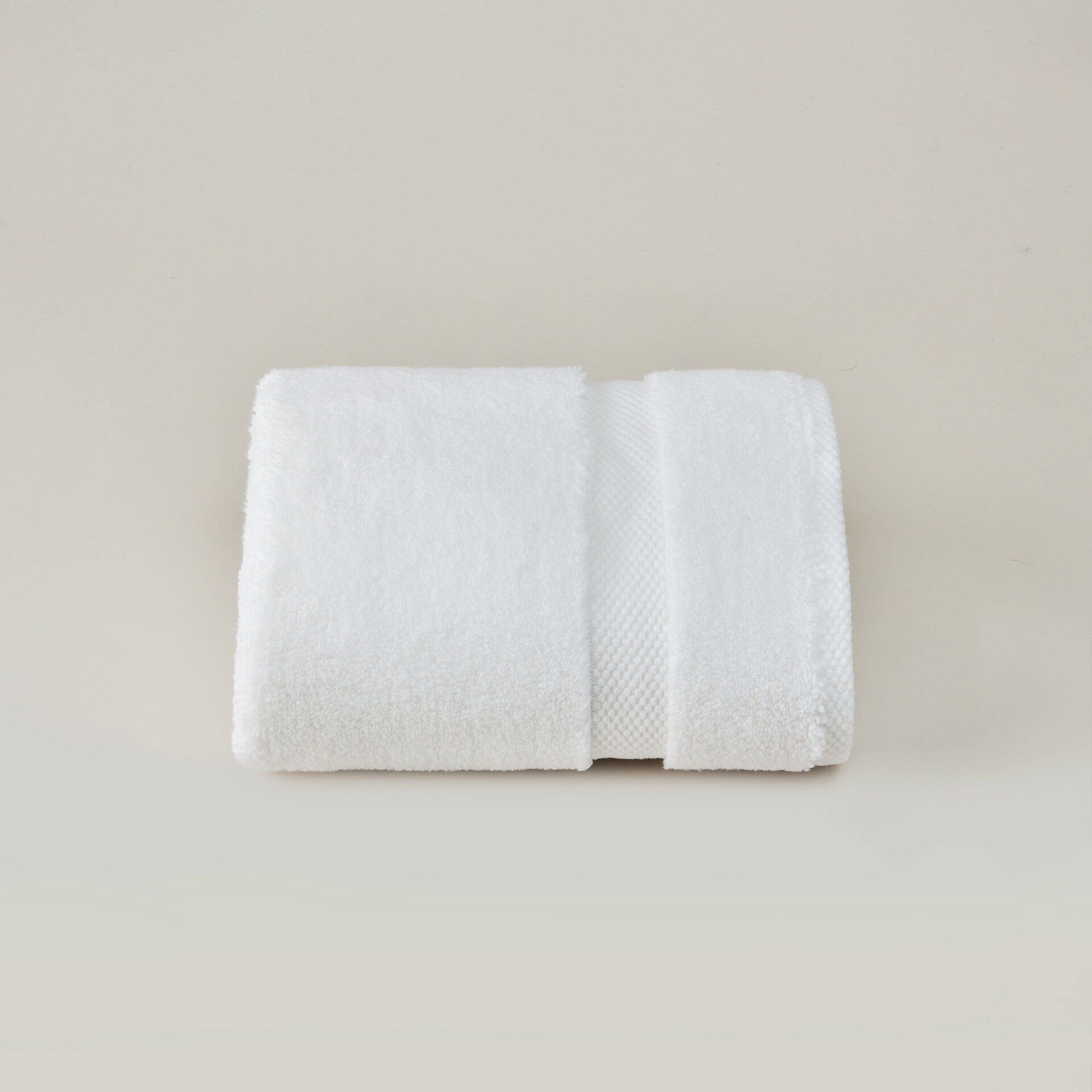Полотенце махровое 50х90см 600гр Pearl White (Белый)