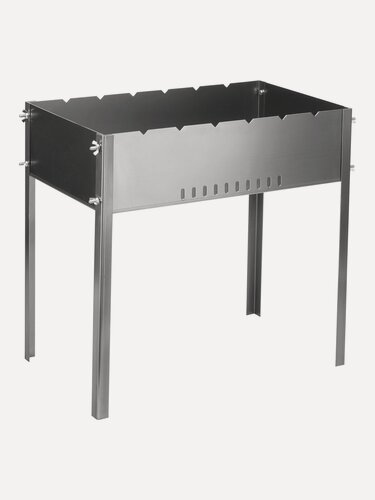 Изображение товара Мангал на барашках Palisad Camping 500х305х500 мм сталь 1, 2 мм 69574